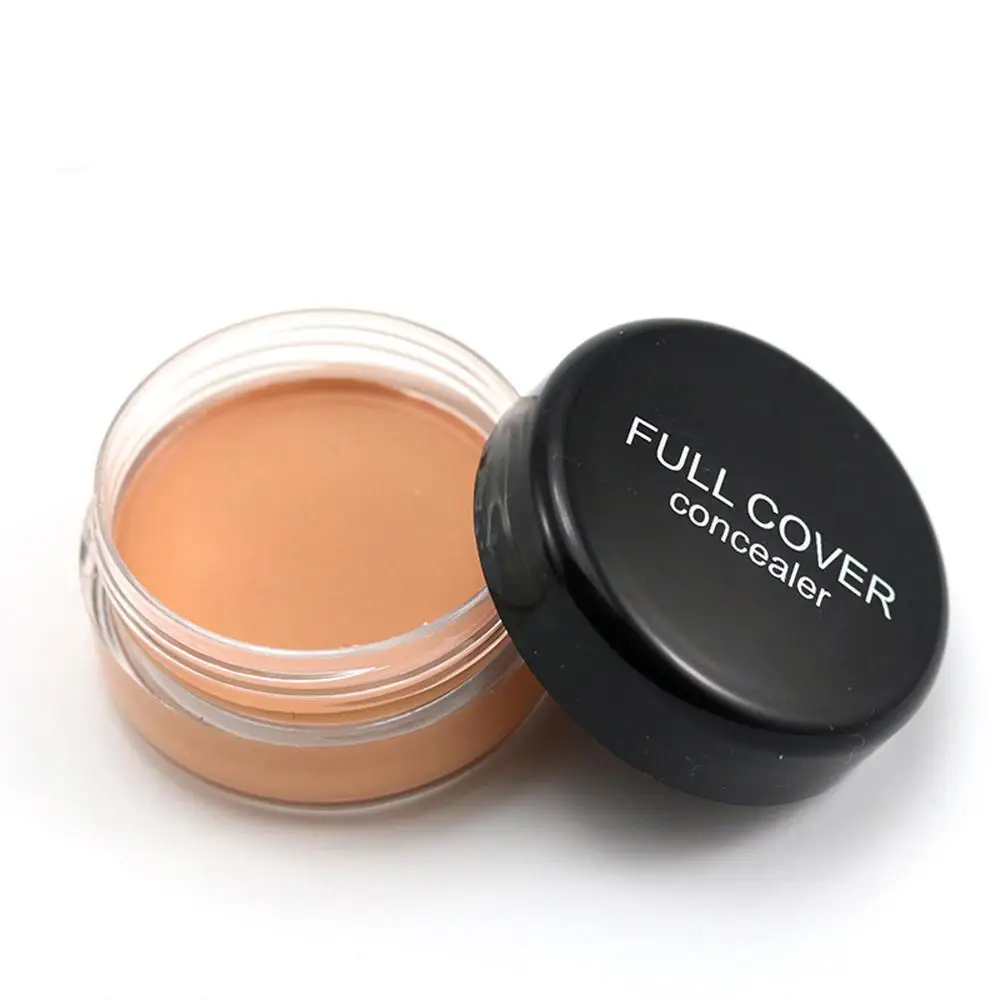 Hide Blemish Face Eye Lip Cream Concealer Makeup Foundation Professional Full Cover Contour Base Make Up Concealer Cream hot