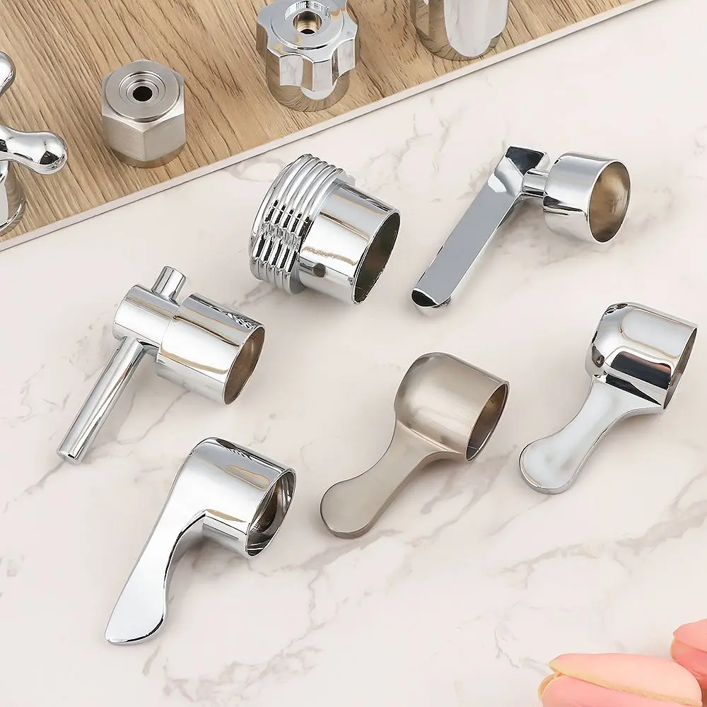 1Pc Faucet Switch Handle Core Handwheel Dish Basin Handle Faucet Handle Small Spout Triangle Valve Bathroom Accessories