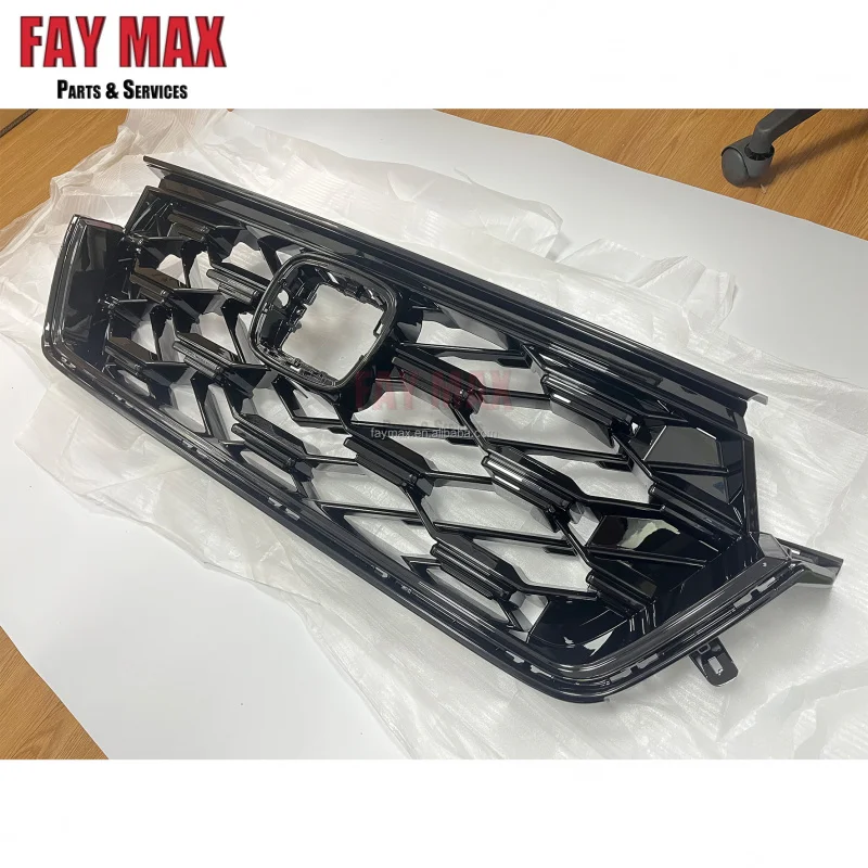 

Front Bumper Grill New ABS Full Bright Black RS3 RS4 for CRV Sport Hybrid 2022 2023 2024 2025 71200-3E7-H60