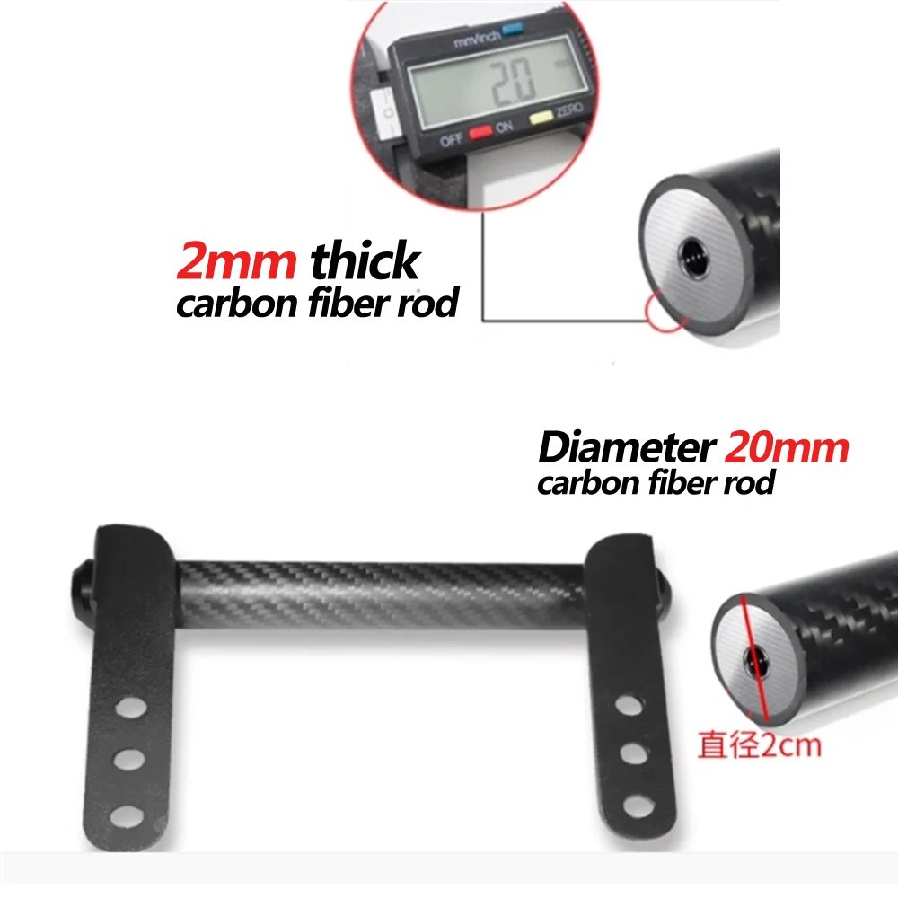 For LONGJIA XDV250 XDV250si modified phone holder crossbar XDV300i multifunctional navigation pole expansion pole