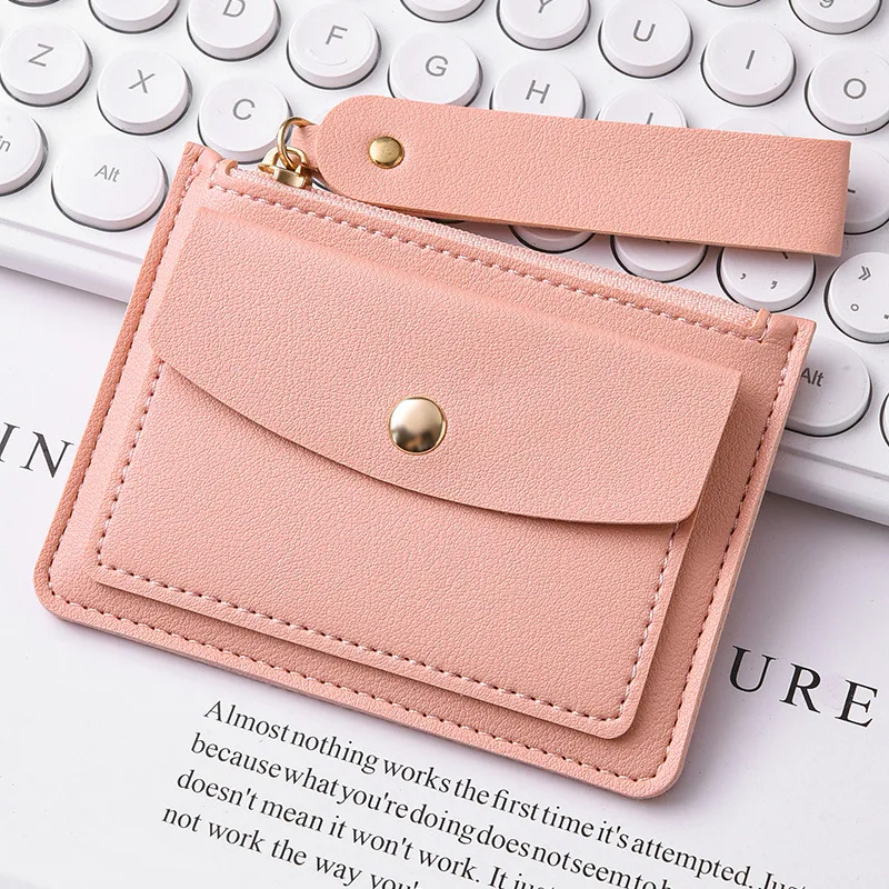 

New change bag, card bag, zipper card holder, wallet, women's ins, candy color, small fresh card holder