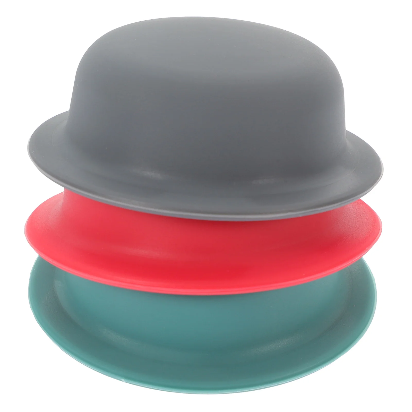 

3 Pcs Heat Resistant Pot Lid Knob Cover Anti Scald Silicone Cooking Gadget Oven Sleeves Protector Kitchen Supply