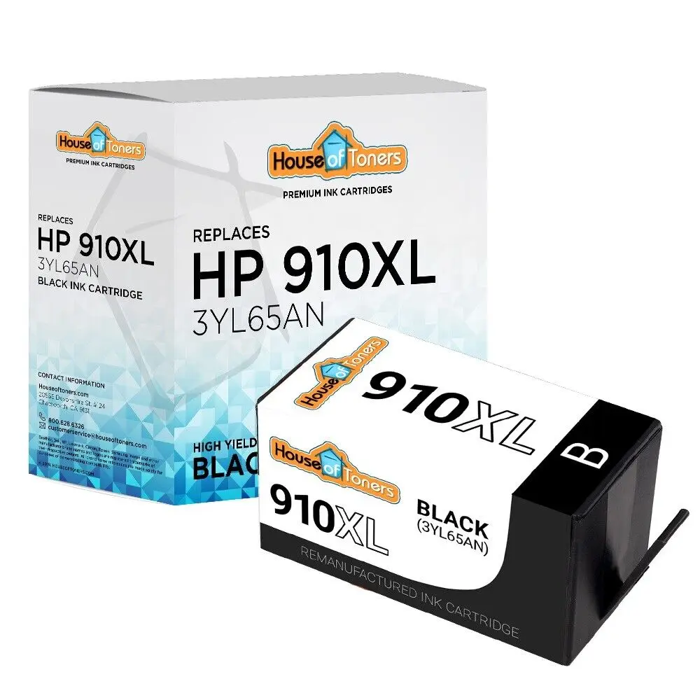 910XL B Ink Cartridges for HP OfficeJet Pro 8025 8035 8020 8010 8021 8030 8028