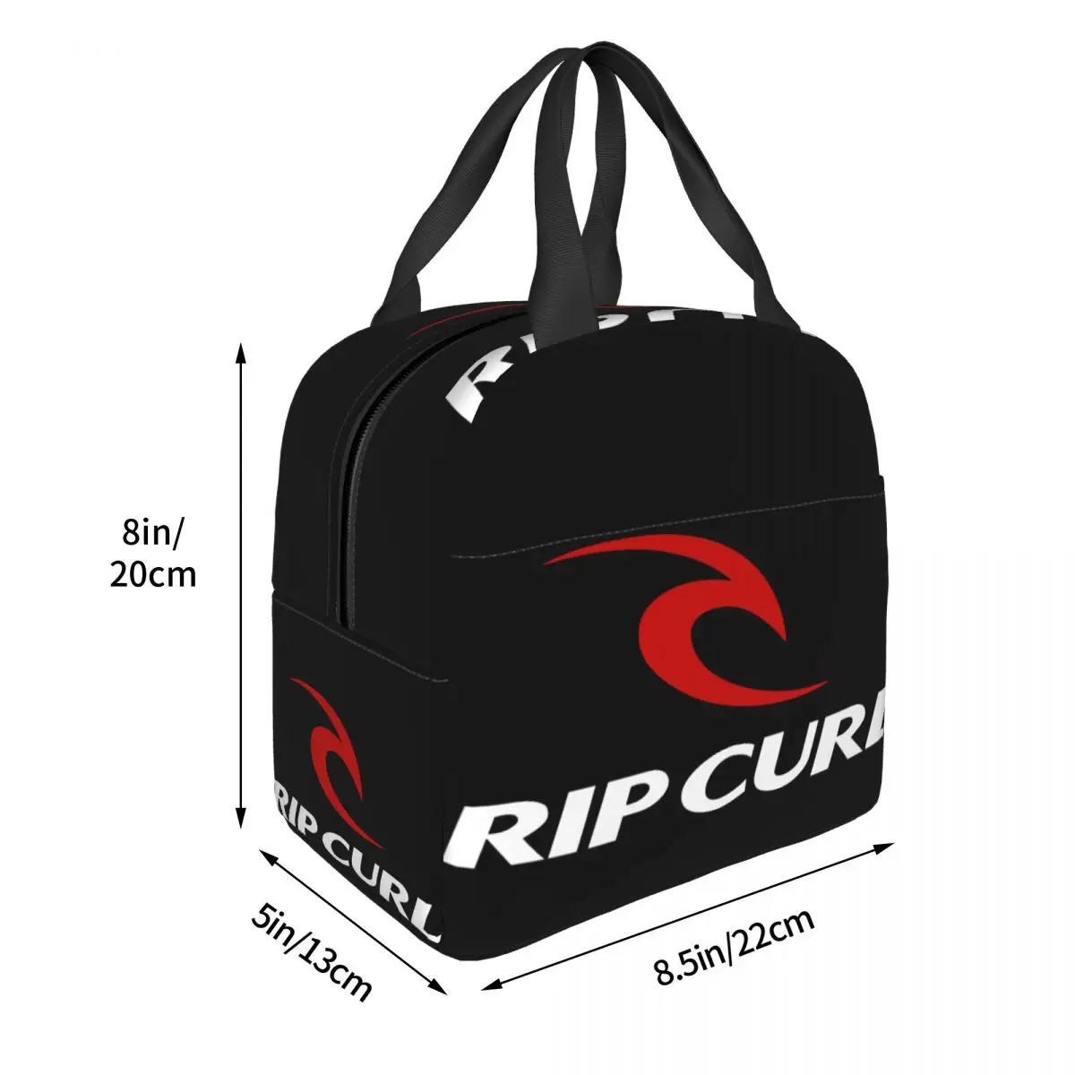 Bolsa de almuerzo Rip Curl Unisex, fiambrera portátil con aislamiento, Bento Box para alimentos