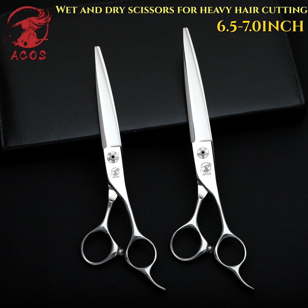 

Многофункциональные парикмахерские ножницы MSHUIGU 6,5-7 дюймов из стали 440C, универсальные ножницы для стрижки густых волос, профессиональные инструменты для салонов