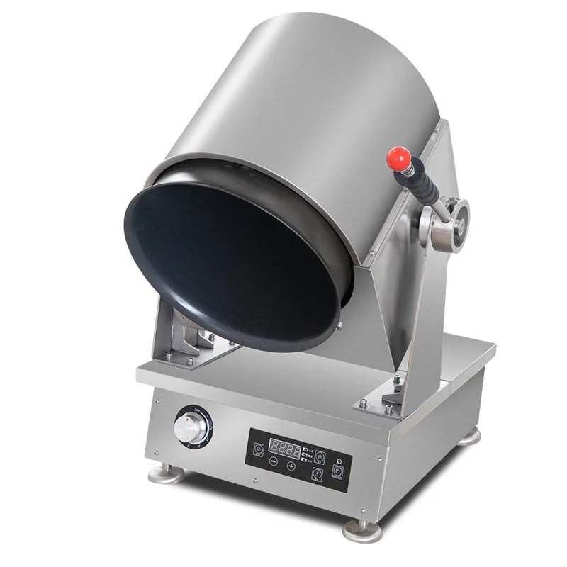 Automatic Drum Cooking Machine Multi-Function Intelligent Frying Pan  Stir Frying Cooking Pot Wok Intelligent Robot