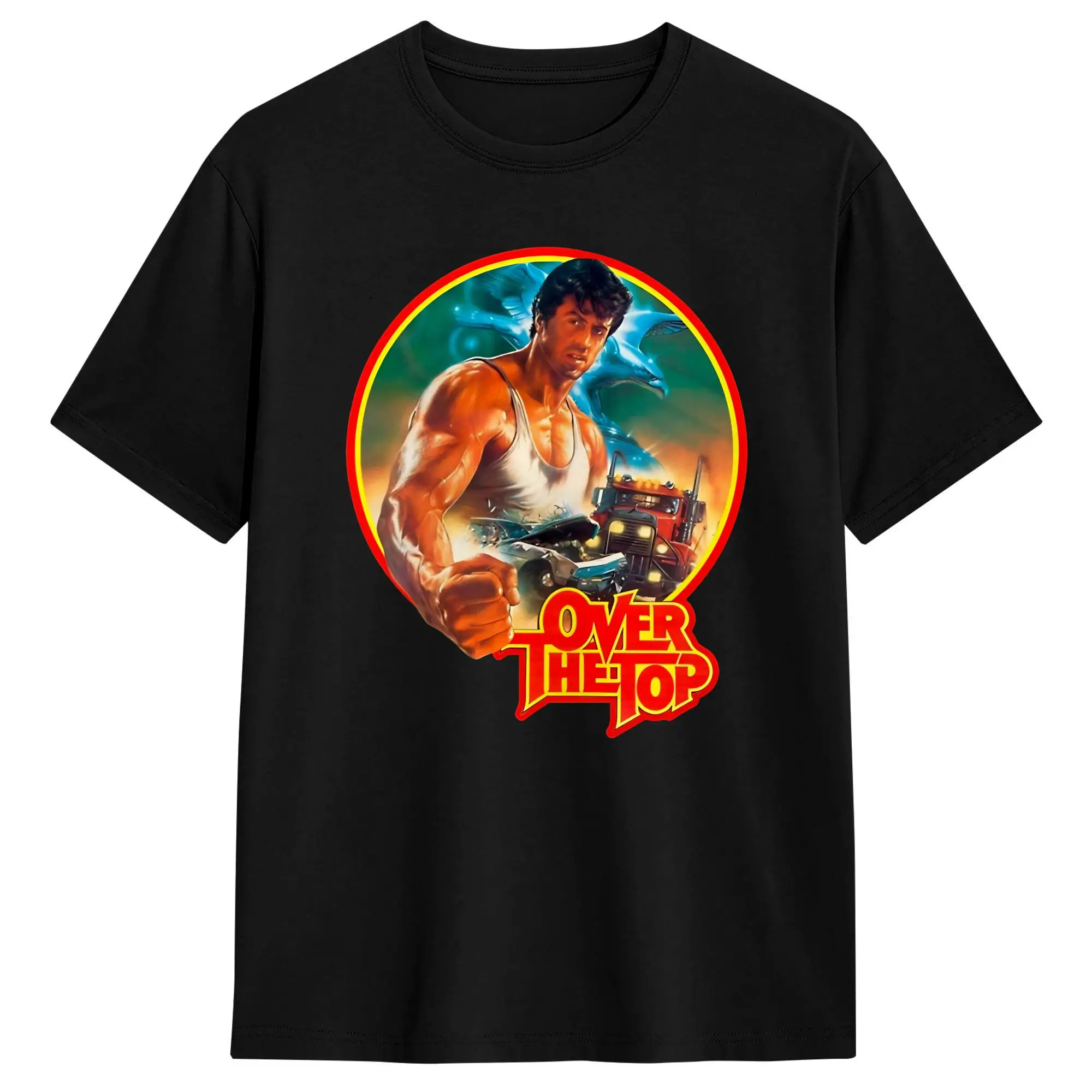 Mod.2 Over The Top Lincoln Hawk T-Shirt Summer  Street Style T Shirts 100% Cotton Hipster Tee Shirt For Men Casual Top Tees