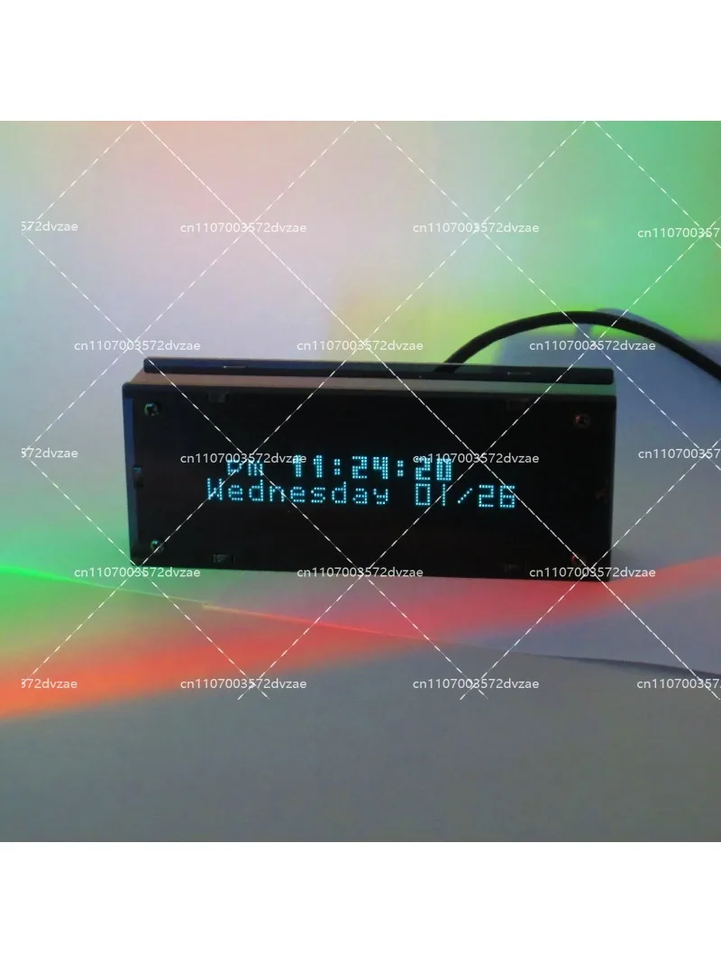

VFD Clock Desktop Clock Ornaments Vacuum Fluorescent Display Clock