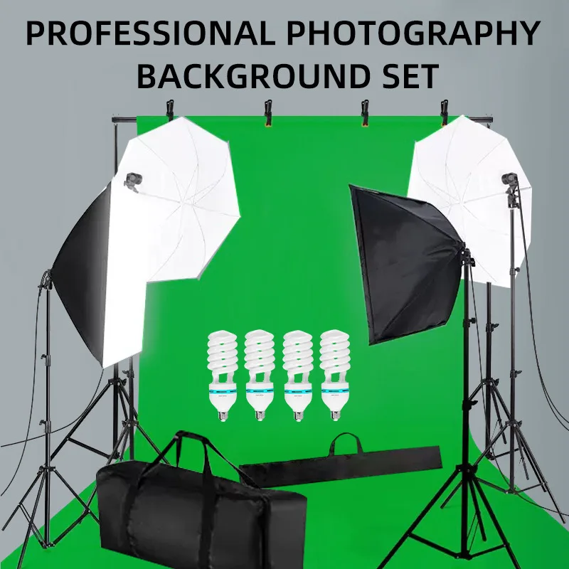 Photography light background bracket set Softbox 2 * 3 meters background cloth bracket Studio background set