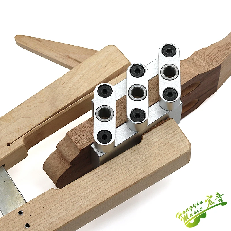 

HUATOOL Classical Guitar Bridge Pin Hole Cutter Mold, String Knob Position Opening Die for Guitar Making & Luthier Repair Tools