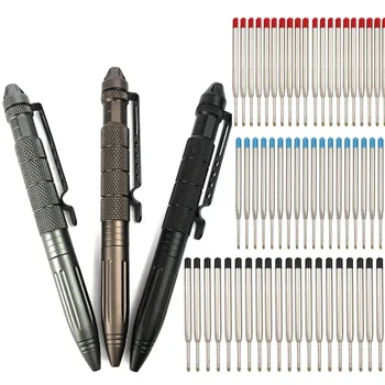 戦術防衛ボールペン高品質 502 メタルカラー文具学用品学生ゲルインクオフィスアクセサリー