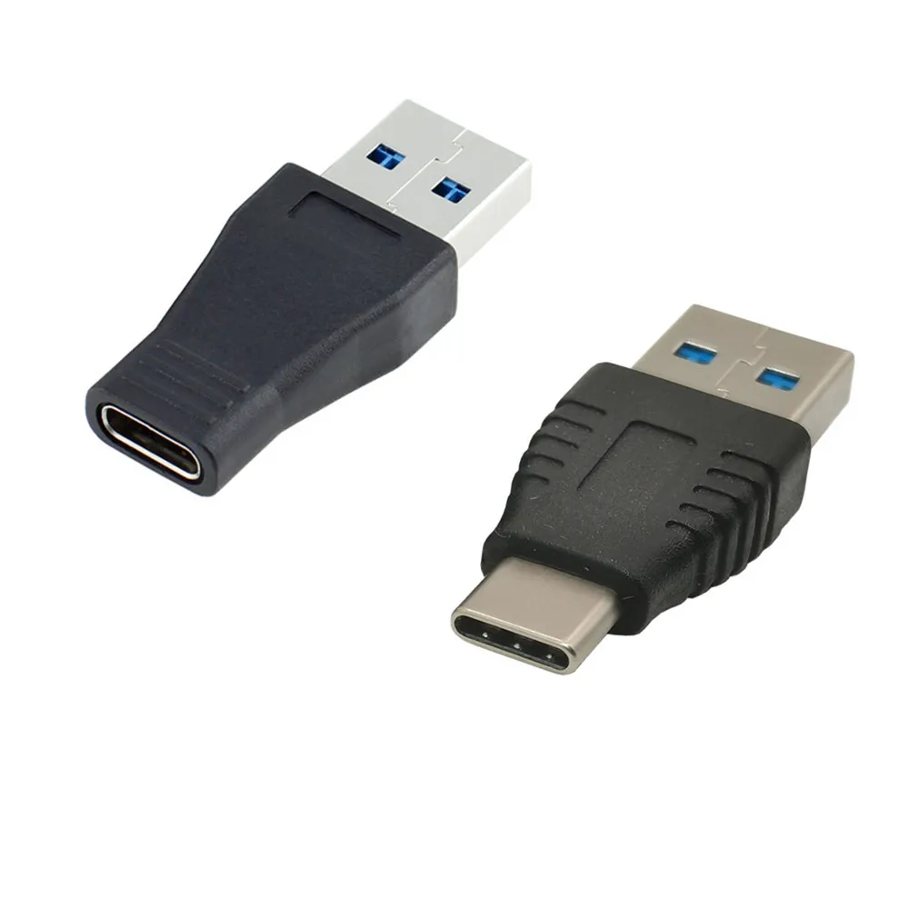 

1pcs Black Type-C Male to USB 3.0 USB3.0 Male to USB 3.1 Female Connector Adapter