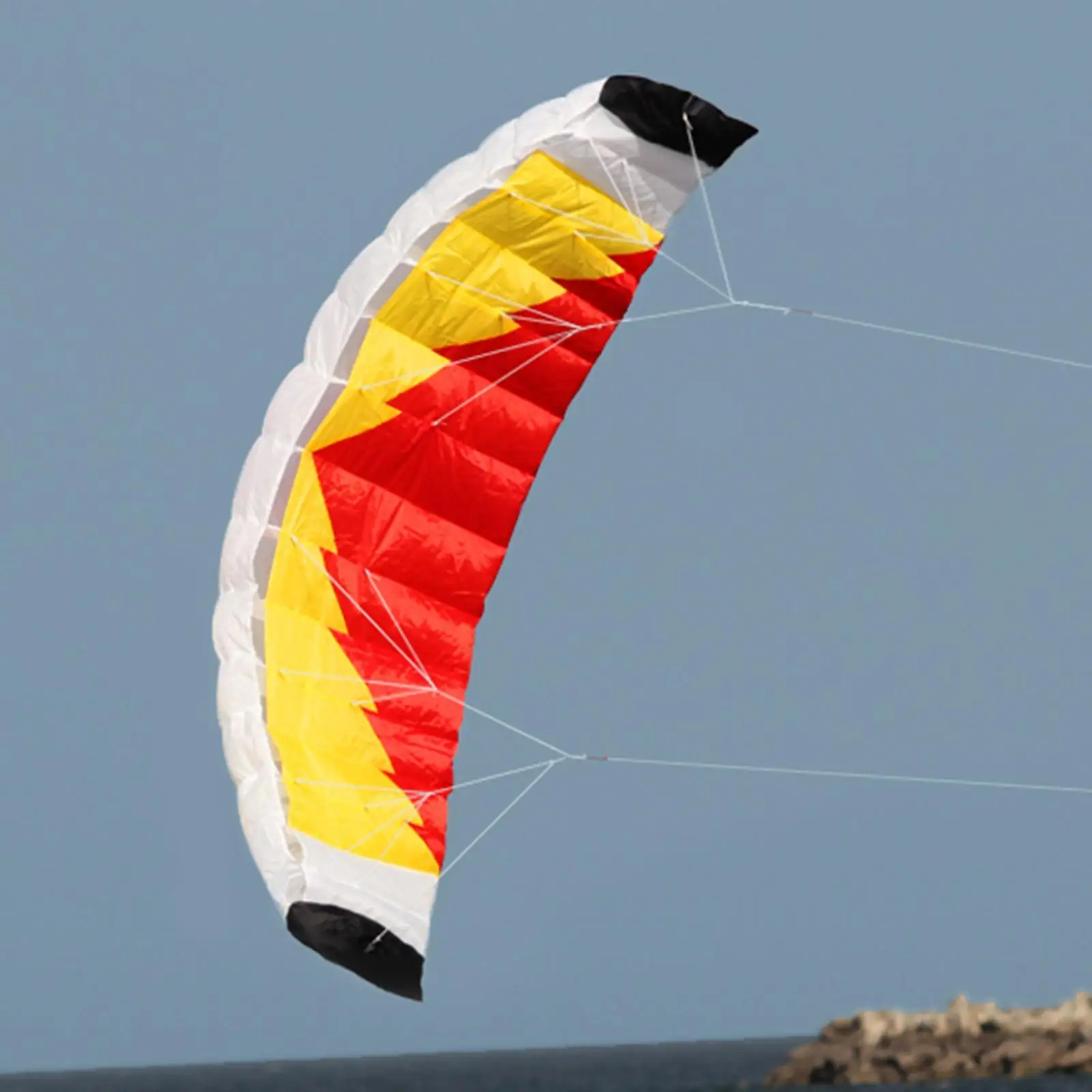 

Kite 2 Line Control Outdoor Sports Professional Soft Kite for Adults and Teenagers Activities Beach Lawn Backyard