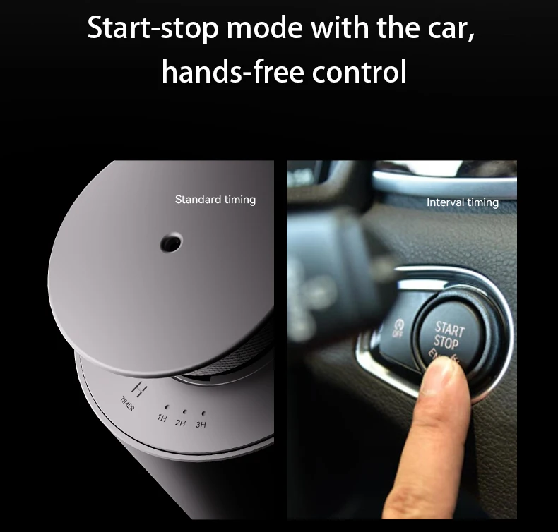 Electric Silent Air Scent Diffuser Machine for Home Office & Car Essential Oil Aroma Therapy Diffuser