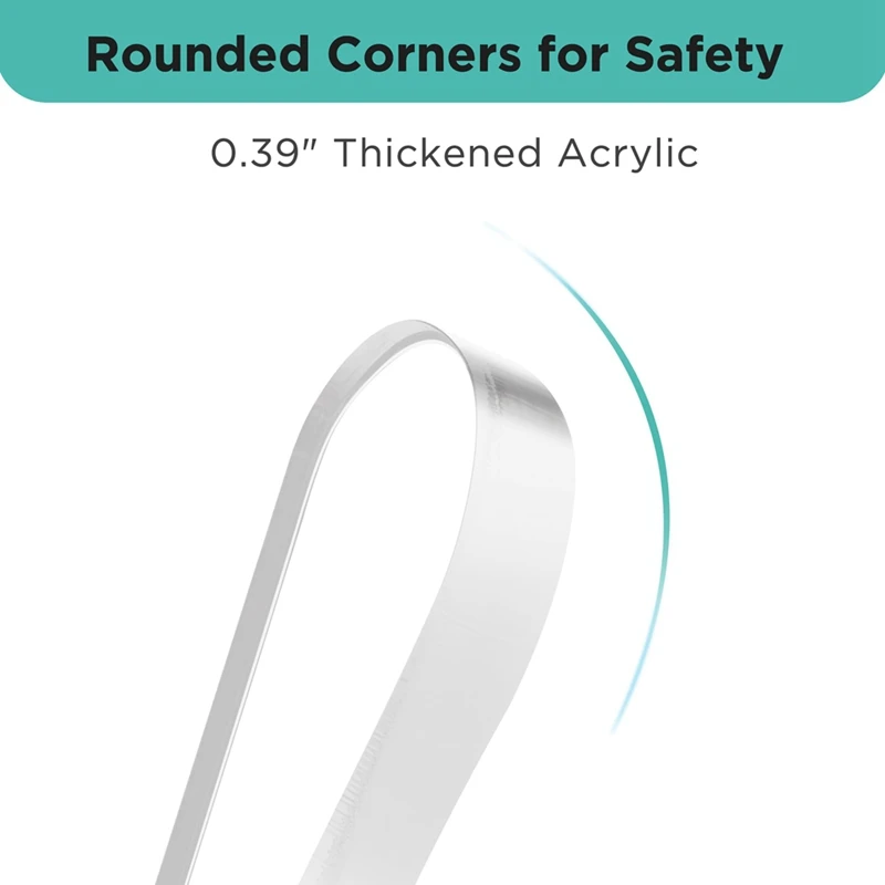 حامل كتاب طبخ أكريليك متعدد الوظائف ، حامل كتاب للطهي ، حامل عرض لطاولة المطبخ