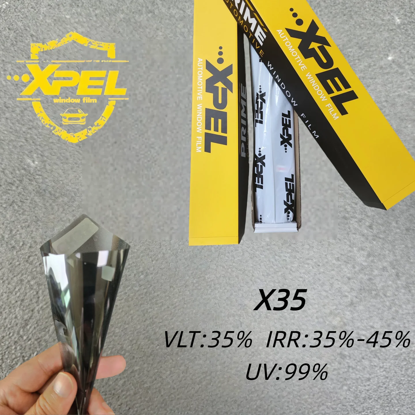 

Nano XPEL X35 35% VLT PET оконная пленка 99,8% UV Cut 44.9% IRR Теплозащитная пленка для автоматического заднего стекла и домашнего окна