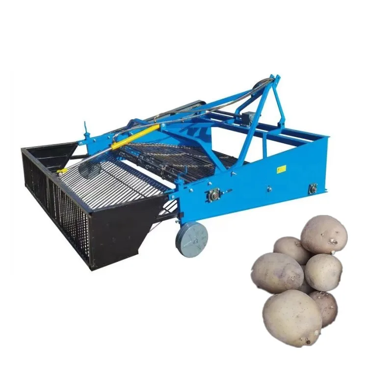 Mini Tractor Mounted Garlic And Potato Digger Harvester/ginger Radish Harvesting Machine