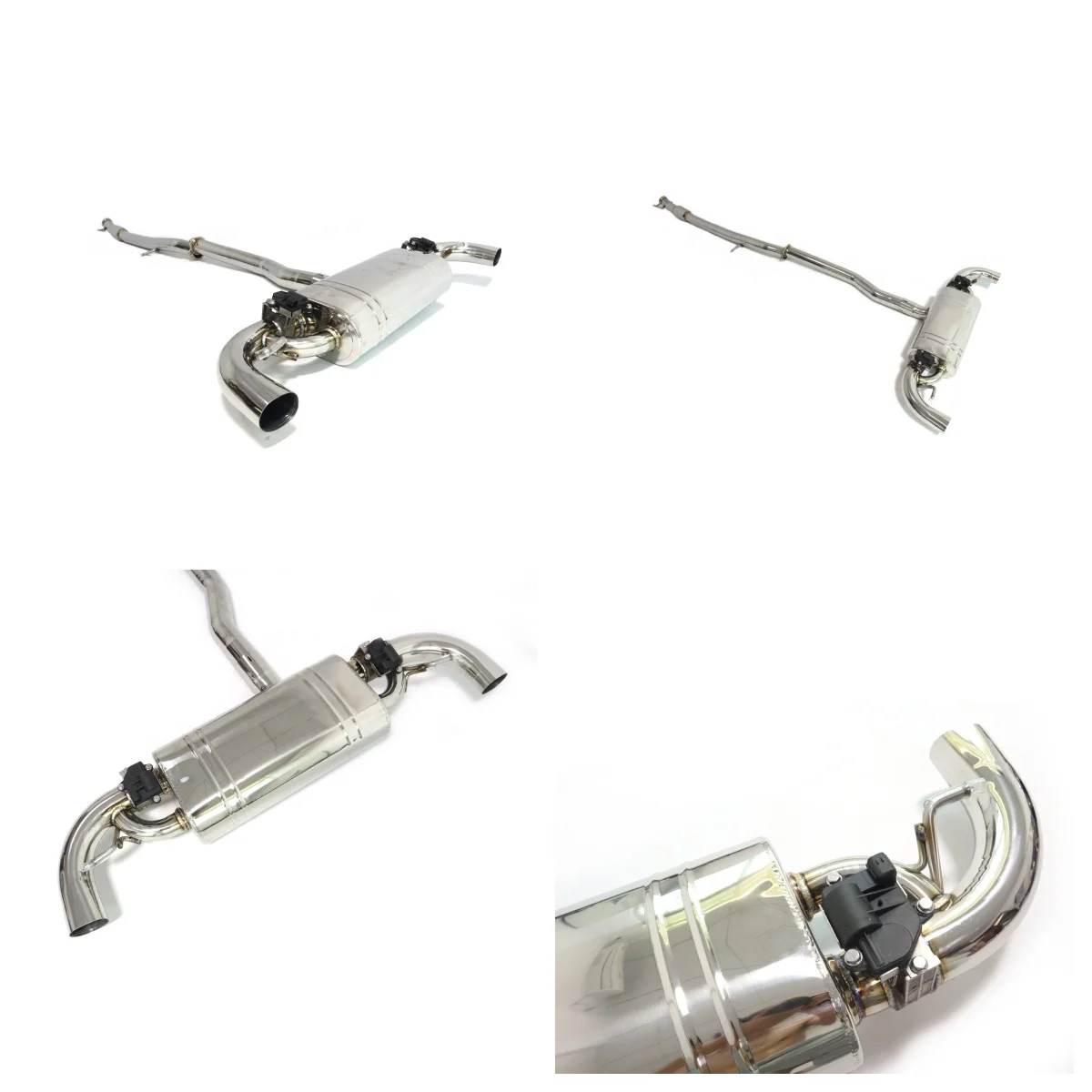 

Выхлопная система Catback с клапаном из нержавеющей стали для Mercedes-AMG A45 W176, сертифицированная по стандарту HMD, обеспечивающая высокую производительность и качество.