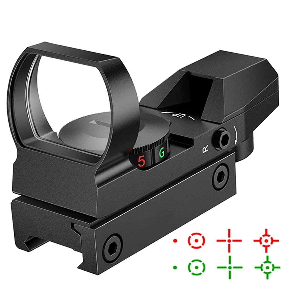 Red Dot Sight Laser Hot 11/20mm Rail Riflescope Hunting Optics Holographic Reflex 4 Reticle Tactical Scope Collimator Sight