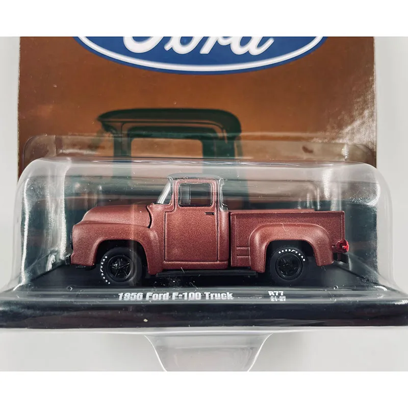 1:64 Scale M2 1956 Ford F-100 Truck Pickup Alloy Car Model Collection Display Ornament