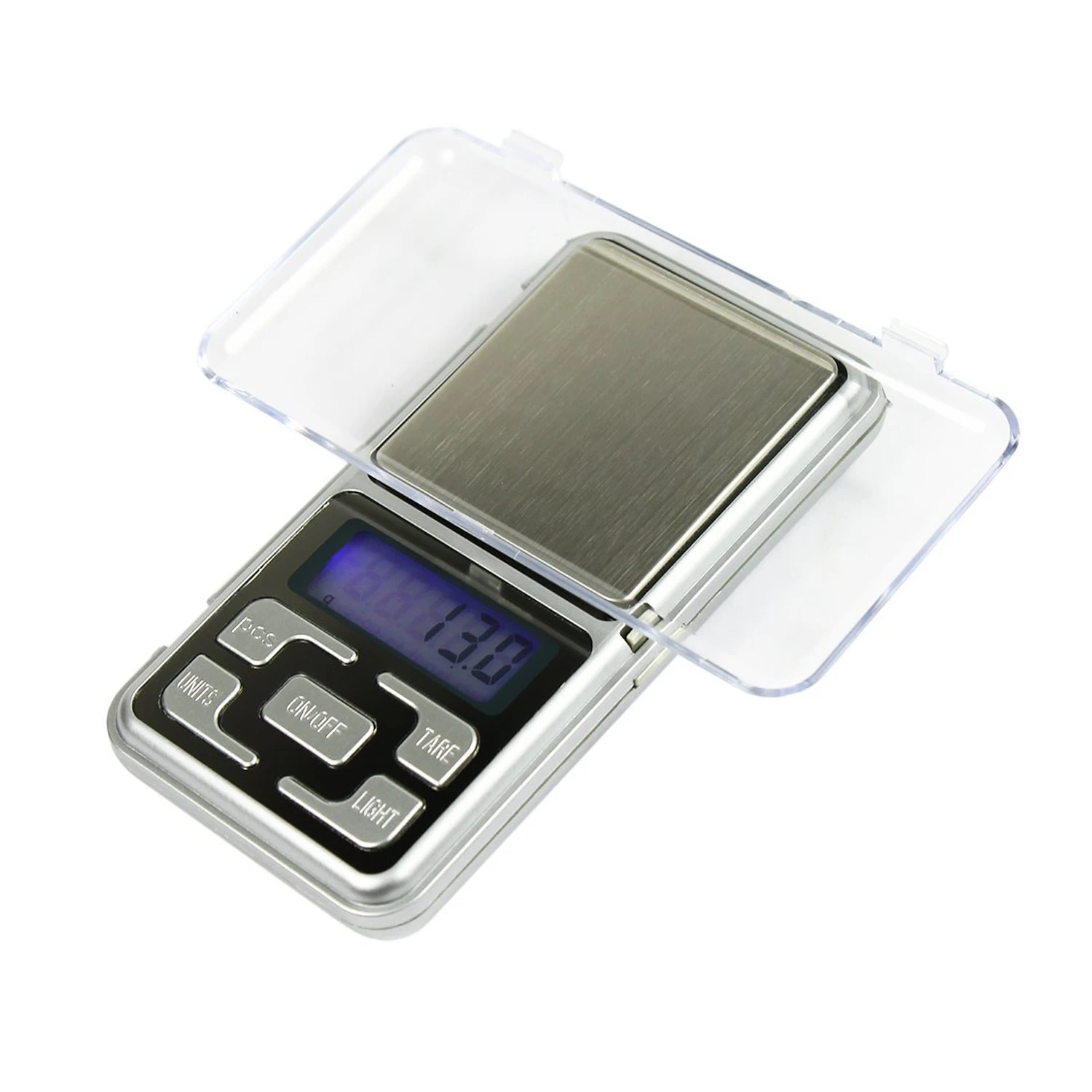 

Mini Digital Scale 100/200/300/500g 0.01/0.1g High Accuracy Backlight Electric Pocket For Jewelry Gram Weight For Chrome