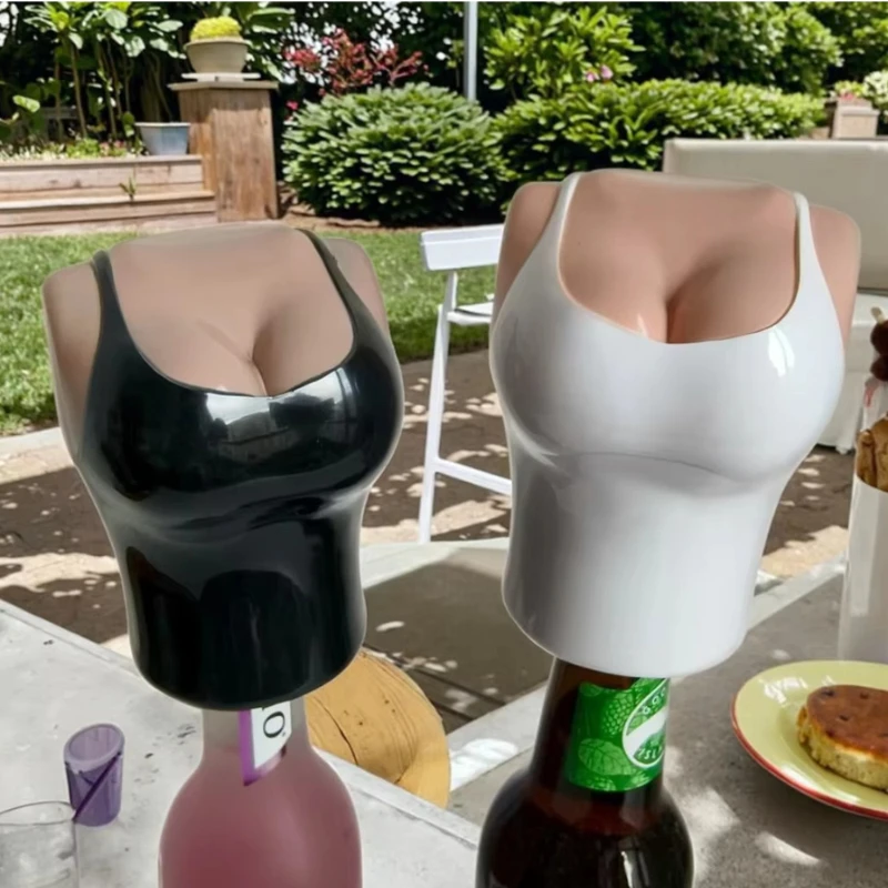 

Food Grade Plastic Stainless Steel Common Capacity Creative Figure Auto Pressing Bottle Opener Ergonomic Beauty Model Ornament
