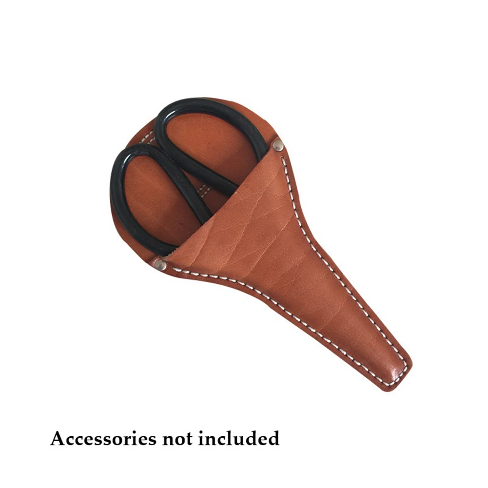 

On-the-Go Storage Approx 210*100mm Leather Tool Pouch Compact Tool Organizer For Tradespeople Garden Tool Holster