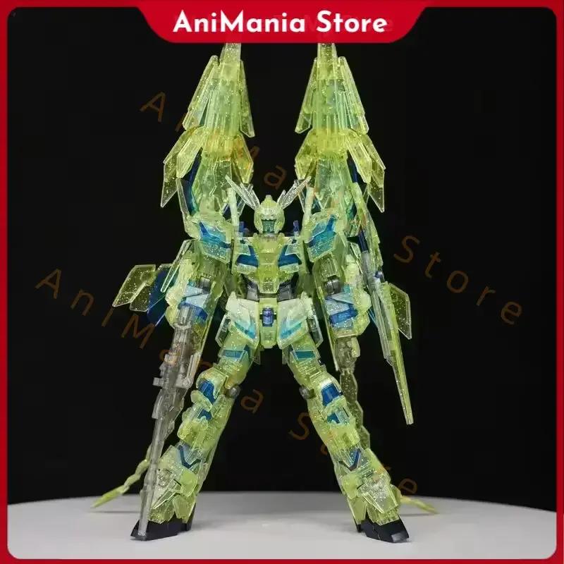

XINGDONG HGUC 1/144 Phenex Nt сборная модель комплект единорог прозрачные фигурки Коллекционный робот игрушечные украшения подарок