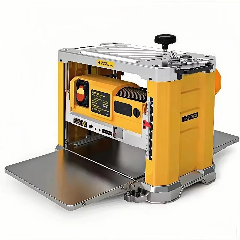 13 Inch Single-sided Planer Thickened Woodworking Thickened Wood Planner Thicker Planer Portable Workbench