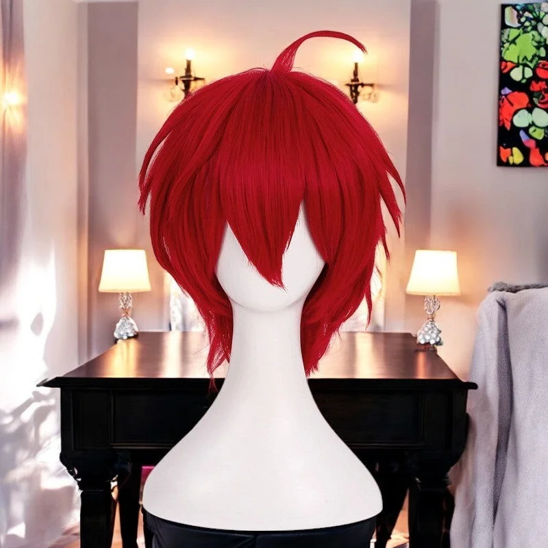 Karma Akabane Classroom Assassination Anime Cosplay Wig Character Fake Hair