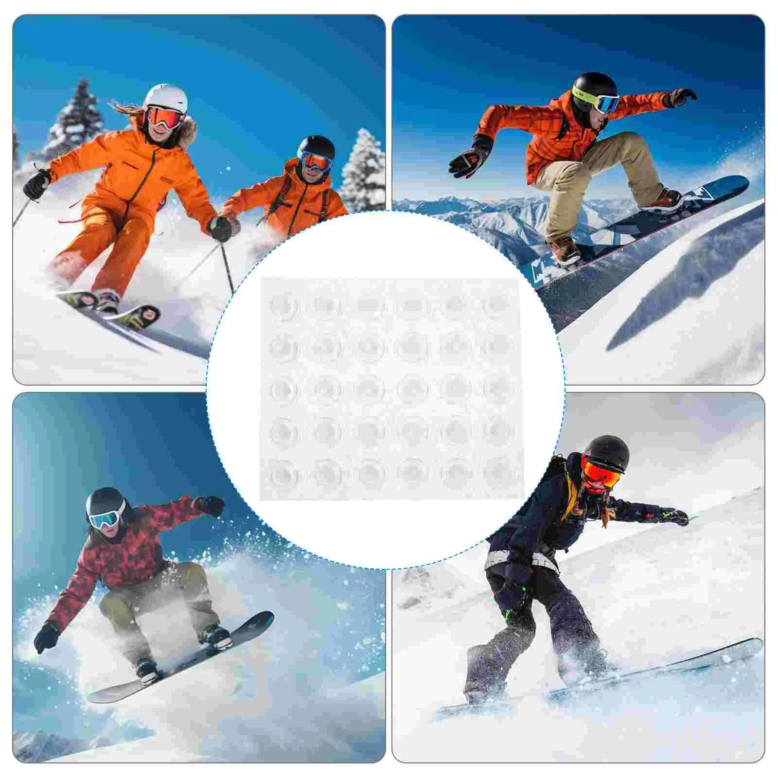 Snowboard Stomp Pad Anti Slip Mat Skating Board Spike Grip Skidding Cushion Outdoor Sports