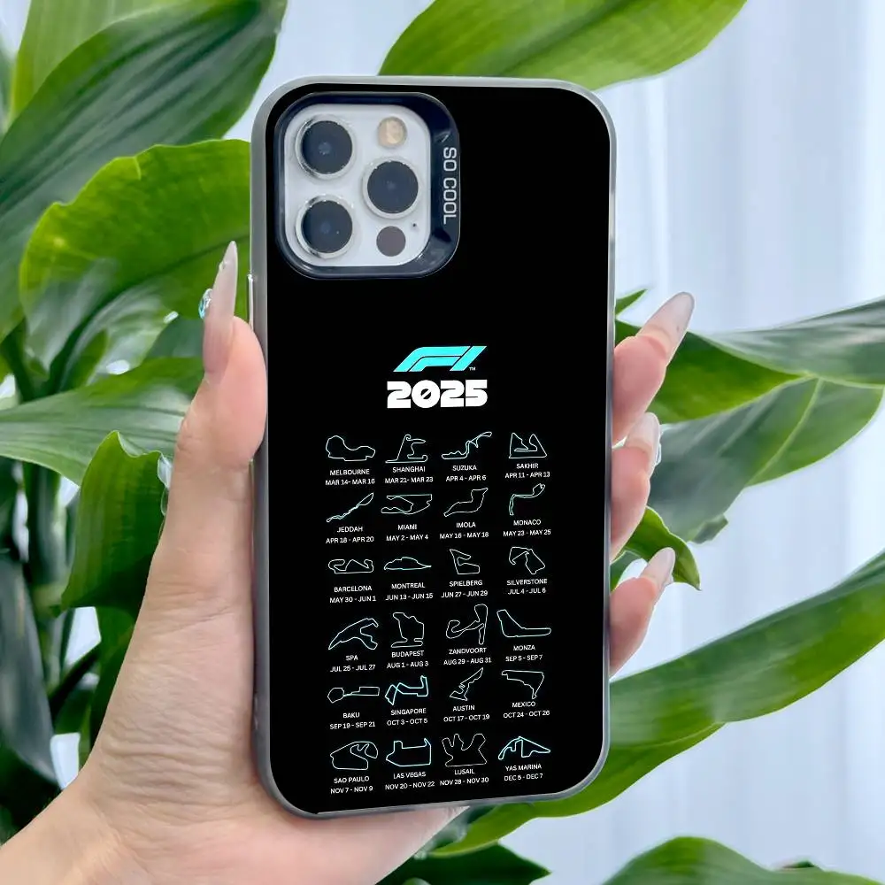 F1 Race T-CTracks-الدوائر 2025 جراب هاتف لابل 11 12 13 14 15 16Pro Max Plus حماية تصفيح جراب هاتف متقدم #6