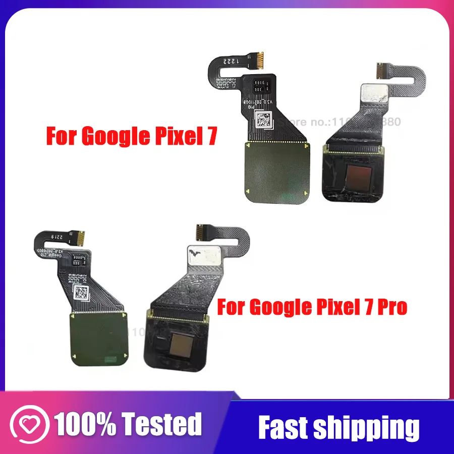 Touch ID Fingerprint Connector Scanner Sensor For Google Pixel 7 Pro 7pro Home Return Key Menu Button Connection Flex Cable