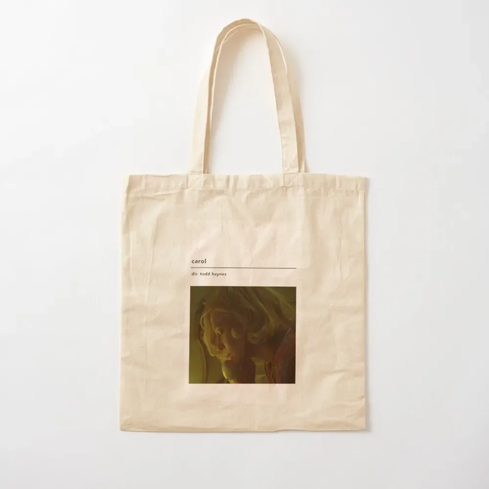 minimalist carol poster Tote Bag Lady bag Lady bags bag luxury women