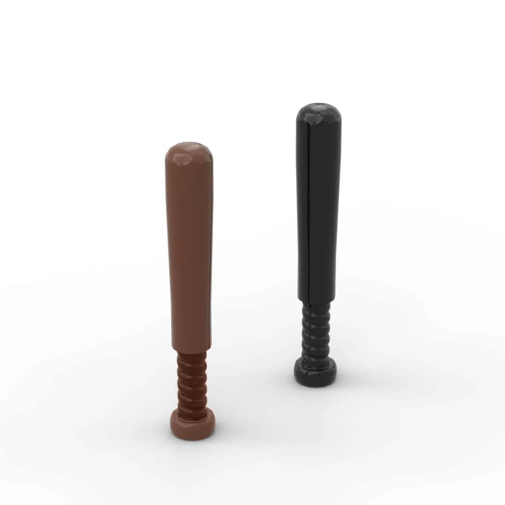 MOC 10 Uds 17884 93220 utensilio bate de béisbol Kit de bloques de construcción brazos de mano palo ladrillos partículas juguete niños regalos de cumpleaños