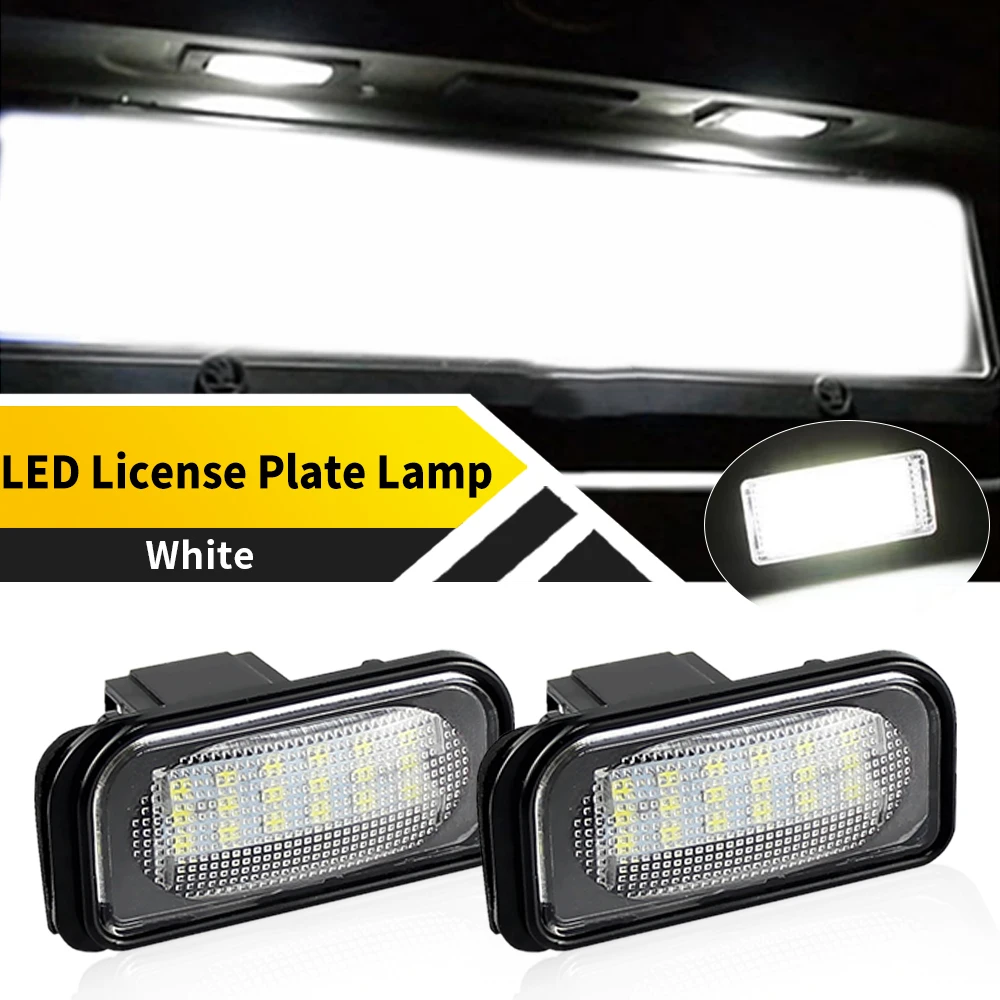 

2 pcs Canbus OEM LED License Number Plate Light For Mercedes Benz Chrysler Crossfire coupe & Cabrio 2004-2008 OEM:2038200066