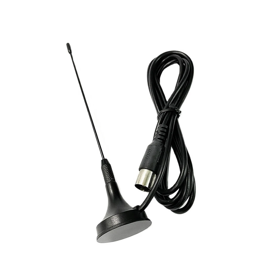 1PC DVB-T Sucker Antenna Indoor TV Aerial Magnetic Base 3m Extension Cable IEC Connector Wholesale
