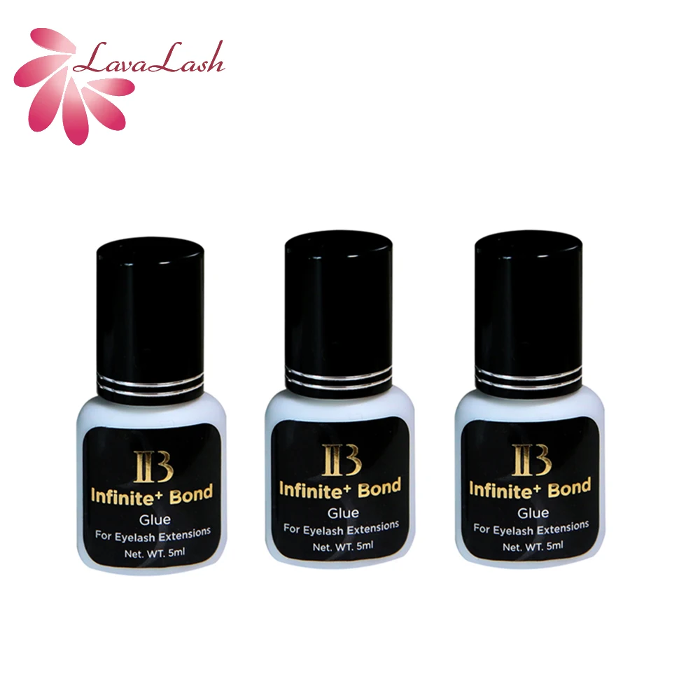 

5ml Korea IB Infinite Plus Bond Glue Strong 1S Fast Drying Eyelash Extensions Glue Retention 6-7 Weeks Lash Glue