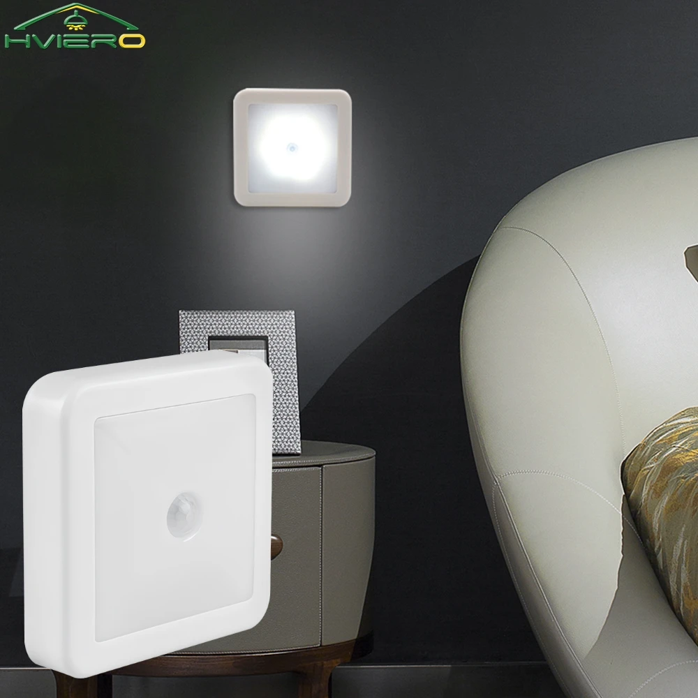

1/4/8PCS Smart Motion Sensor LED Night Light USB Charging Battery Bedside Lamps Living Room Hallway Pathway Toilet Home Lighting
