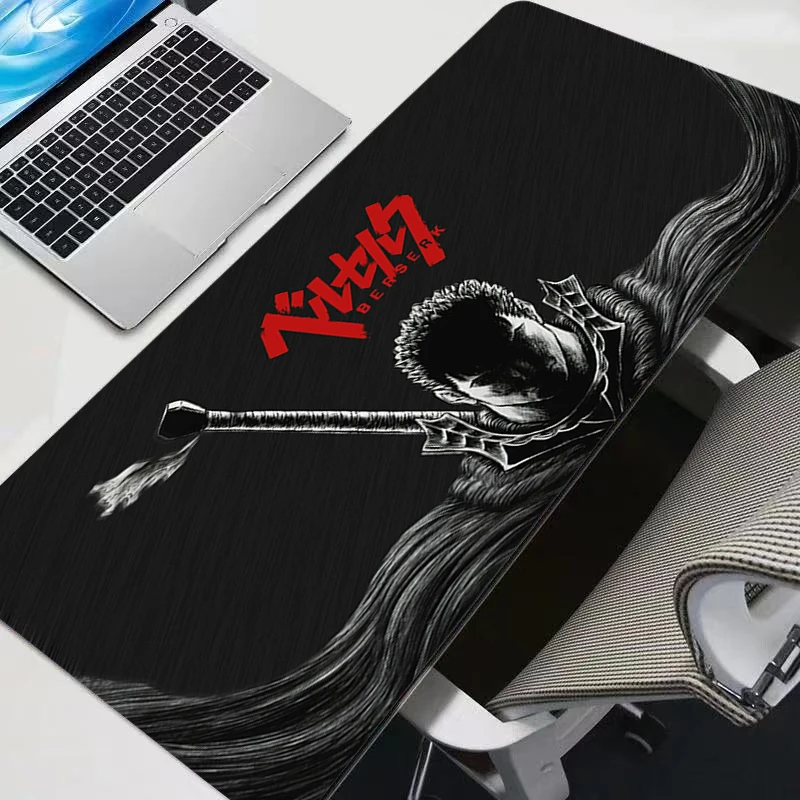 Tapis de souris Anime B-BERSERK, accessoires de jeu, clavier Varmilo, tapis de bureau pour ordinateur, tapis de souris XXL