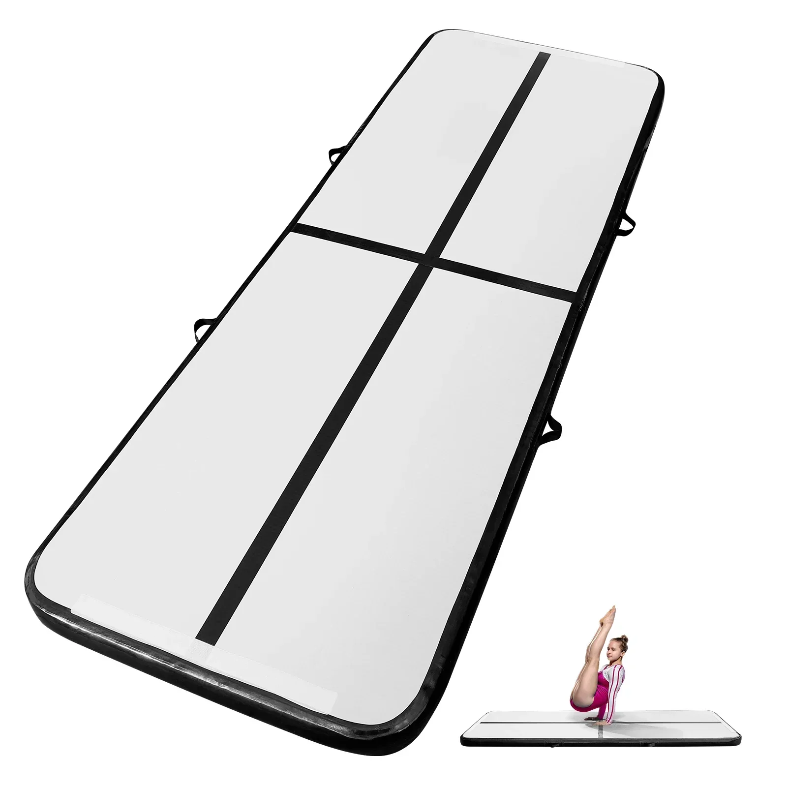 6M Gymnastics Airtrack backflip air Tumbling mat air track inflatable mat stunt training martial arts cheerleading gymnastics