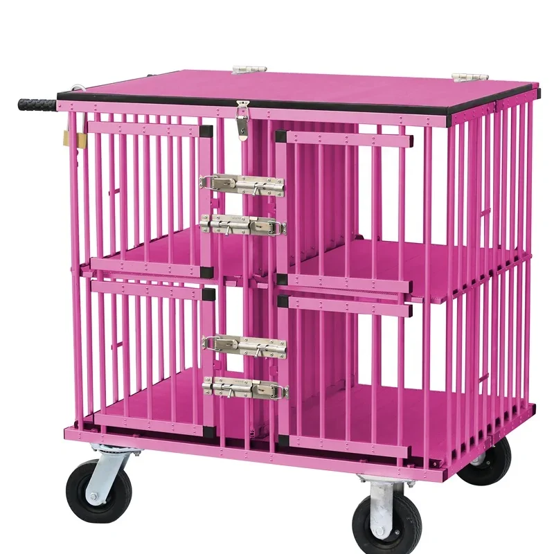 

Dog Show Portable Trolley Large Convenient transportation Aluminum Light-weighted AEOLUS Cage Carrier Dog Show Portable Trolley