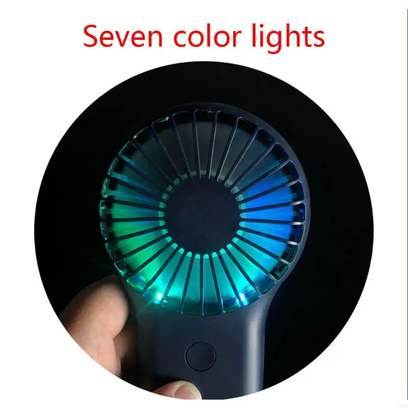 Портативный вентилятор небольшой охлаждающий вентилятор на 3 скоростной регулируемой мини -вентиляционный вентилятор Низкий шум