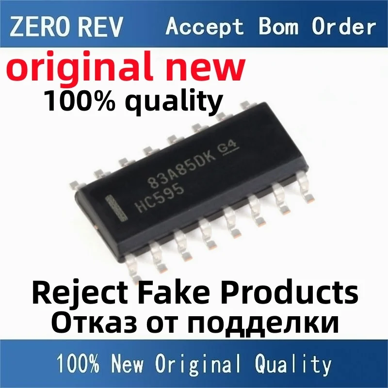 

10Pcs 100% New SN74HC595DR HC595 SN74HC259DR HC259 SN74HC253DR HC253 SN74HC193DR HC193 SN74HC SOIC-16 SOP16 chips ic