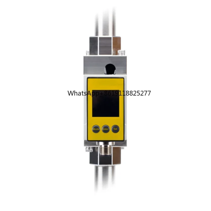 Compacte Vortex Flow Sensor Dual Flow Temperatuur Display Sentinel Fmv Voor Landbouw Irrigatie