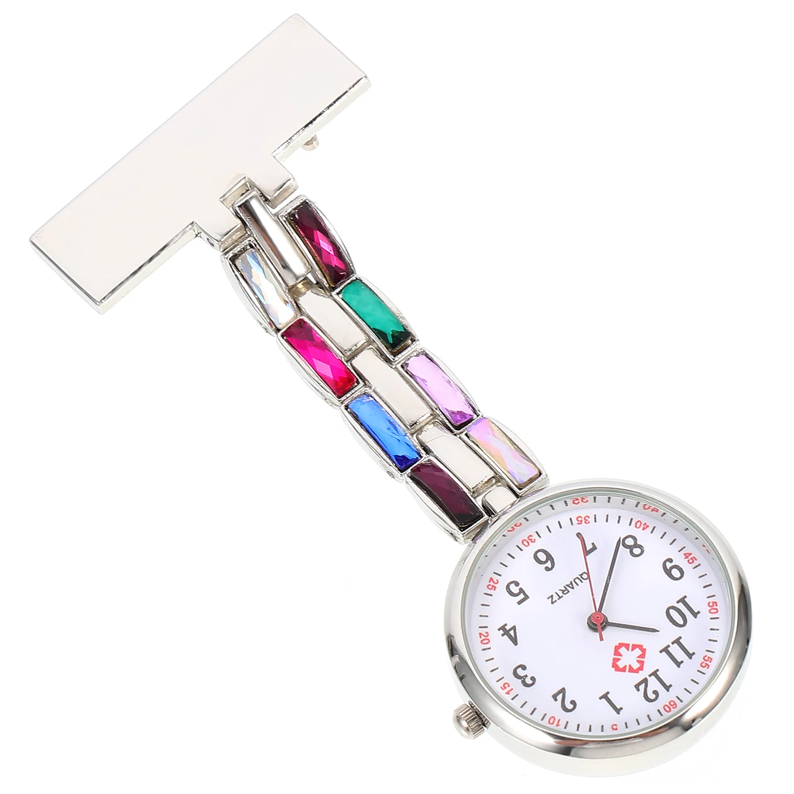 

Rhinestone Nurse Hanging Fob Watch For Women Nurses Medical Staff Student Doctor Nurse Fob Timepiece