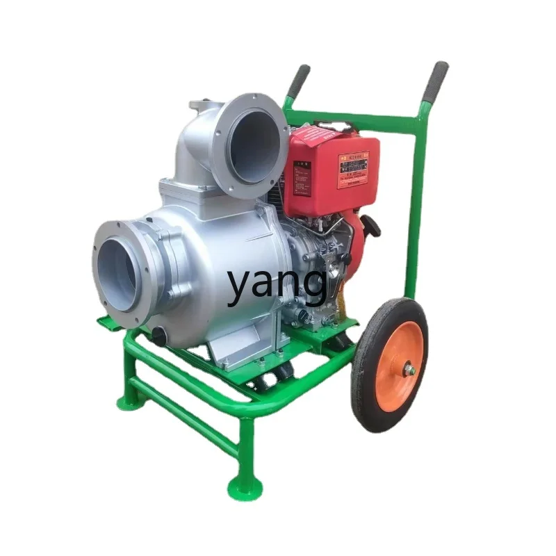 Yjq Diesel Engine Water Pump Integrated Machine 6-Inch Self-Priming Pump Large Flow Large Diameter Irrigation Drainage