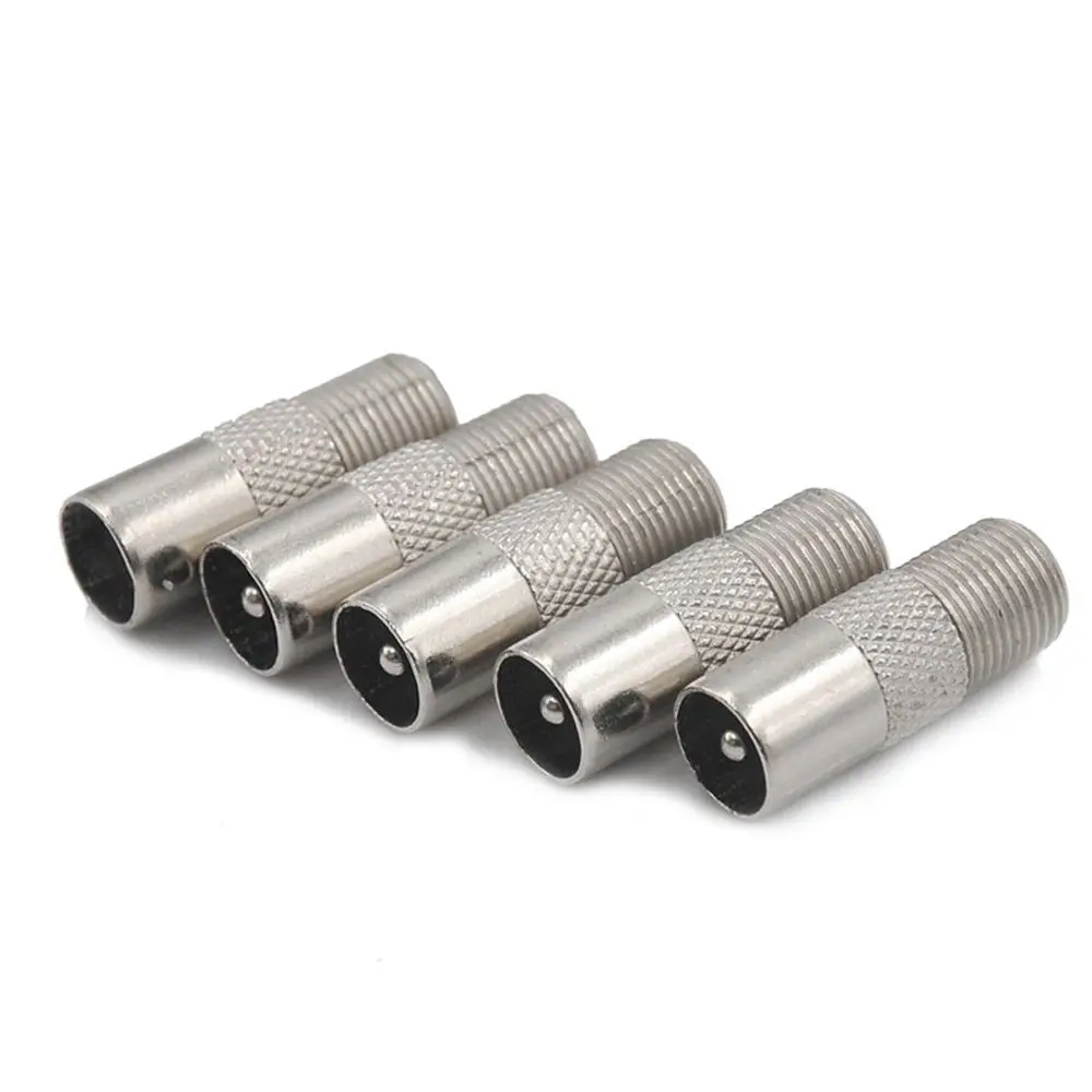 Satellite PAL Adapter F Female Screw Antenna Plug Adaptor Converter F To RF male Connector