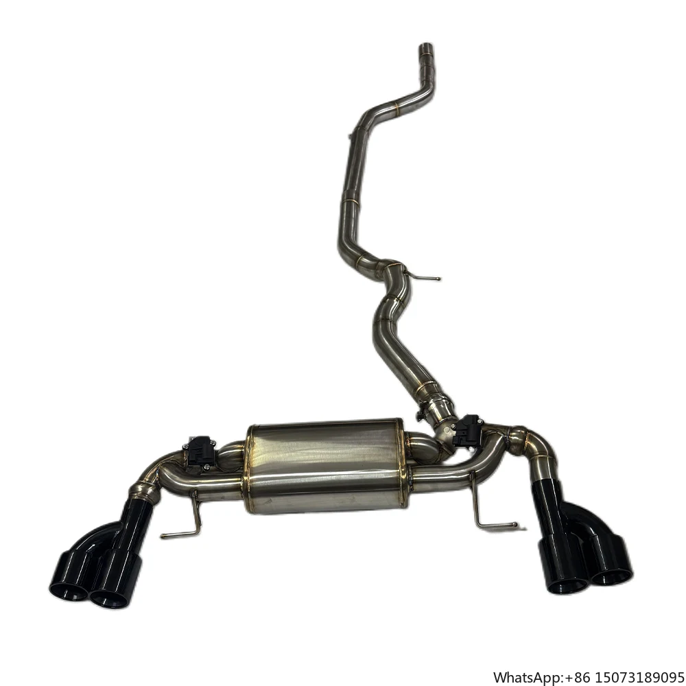 For 330e G20 2.0T B48 2020-2023 Hybrid Power High-performance cat Back Exhaust with Valve Exhaust