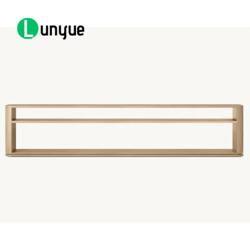 Modern Wooden Low Coffee Table for Living Room Furniture Minimalist Design Sturdy Construction Home Decor Accent Piece